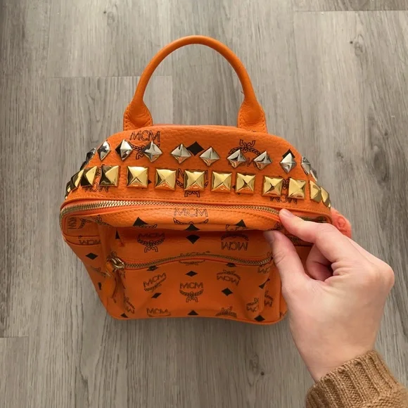 Authentic MCM mini backpack - Picture 4 of 6